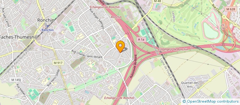 localisation de l'entreprise SOCIETE CIVILE IMMOBILIERE MURIELLE  RONCHIN