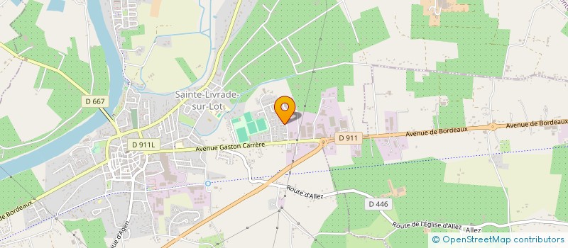 localisation de l'entreprise SOCIETE CIVILE IMMOBILIERE MURIONEA LMY  SAINTE-LIVRADE-SUR-LOT