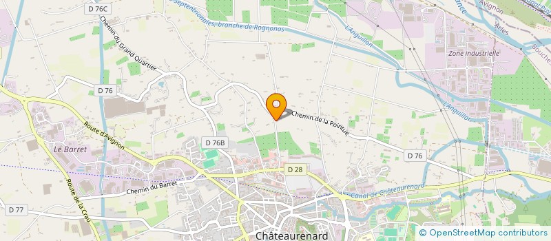localisation de l'entreprise SOCIETE CIVILE IMMOBILIERE MVH à CHATEAURENARD