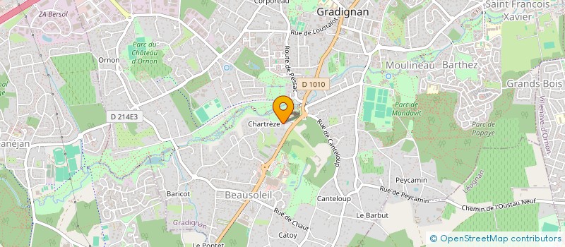 localisation de l'entreprise SOCIETE CIVILE IMMOBILIERE MYNYT  GRADIGNAN