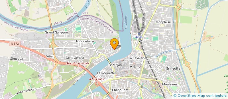 localisation de l'entreprise SOCIETE CIVILE IMMOBILIERE MYTHRA à ARLES