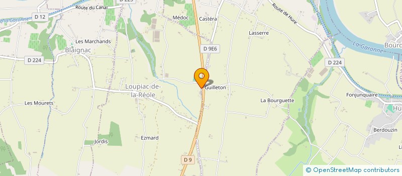 localisation de l'entreprise SOCIETE CIVILE IMMOBILIERE NAHAL  LOUPIAC-DE-LA-REOLE