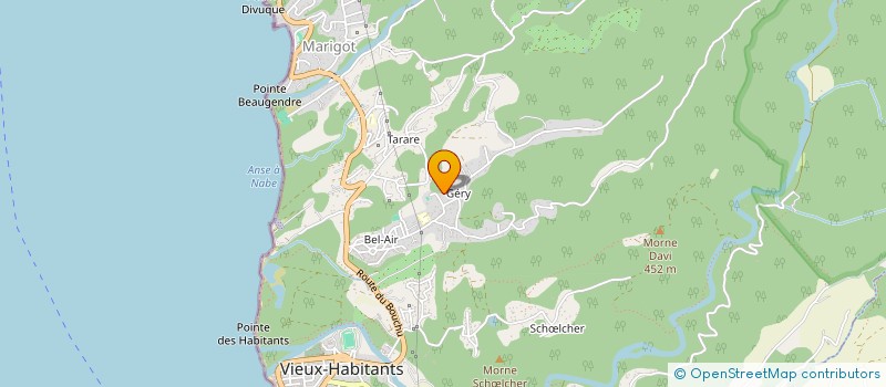 localisation de l'entreprise SOCIETE CIVILE IMMOBILIERE NAIDI  VIEUX-HABITANTS