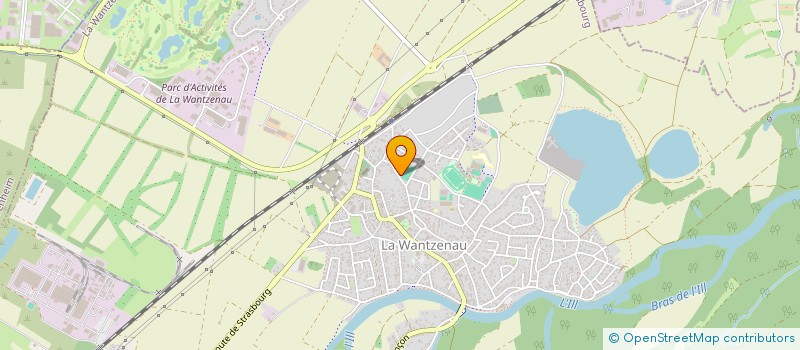 localisation de l'entreprise SOCIETE CIVILE IMMOBILIERE NAMASTE  LA WANTZENAU