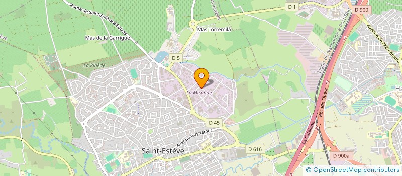 localisation de l'entreprise SOCIETE CIVILE IMMOBILIERE NAPOLEON  SAINT-ESTEVE