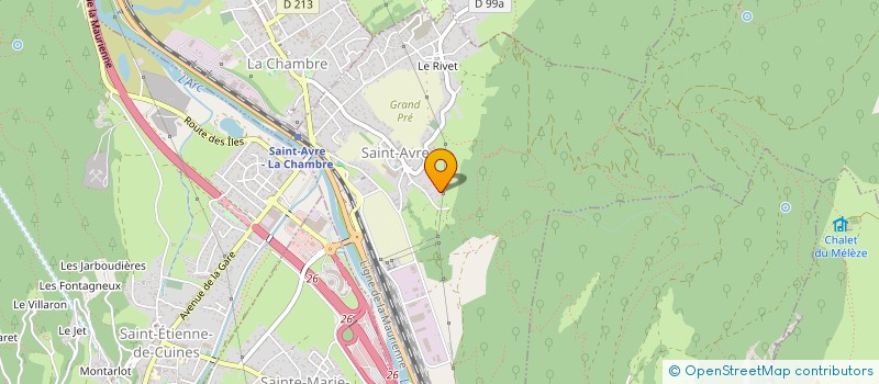 localisation de l'entreprise SOCIETE CIVILE IMMOBILIERE NARDIN M'R  SAINT-AVRE