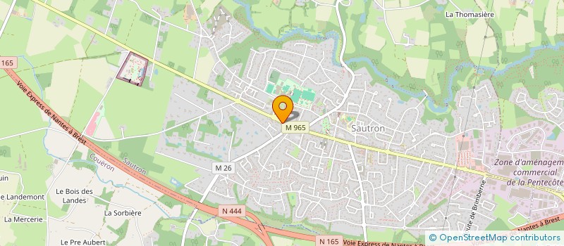 localisation de l'entreprise SOCIETE CIVILE IMMOBILIERE NATHANIS à SAUTRON