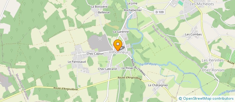 localisation de l'entreprise SOCIETE CIVILE IMMOBILIERE NATVIL à MOULINS-SUR-TARDOIRE