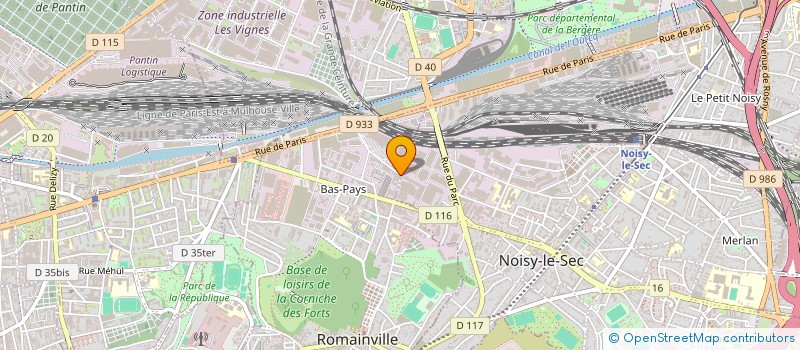 localisation de l'entreprise SOCIETE CIVILE IMMOBILIERE NATY à ROMAINVILLE