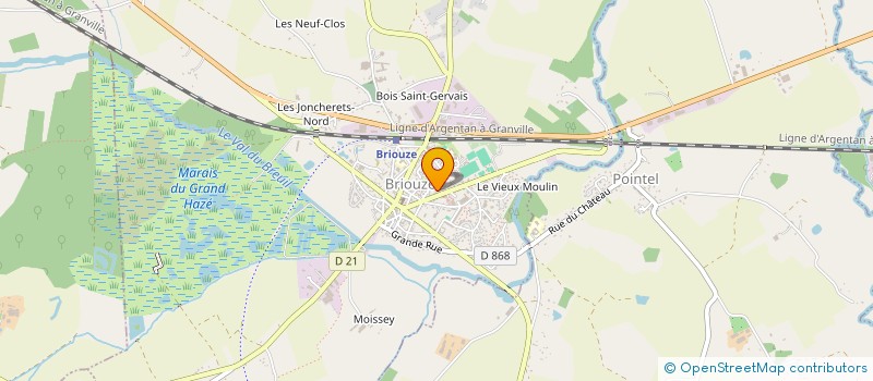 localisation de l'entreprise SOCIETE CIVILE IMMOBILIERE NCH à BRIOUZE