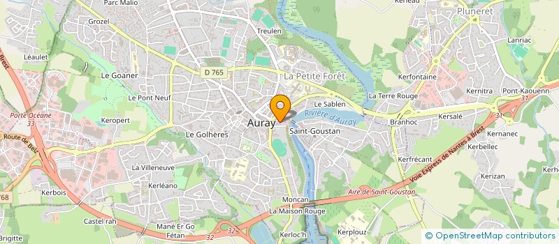 localisation de l'entreprise SOCIETE CIVILE IMMOBILIERE NDHL à AURAY