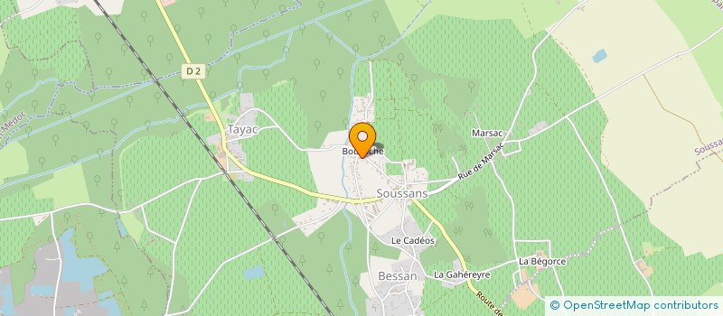 localisation de l'entreprise SOCIETE CIVILE IMMOBILIERE NECURE  SOUSSANS