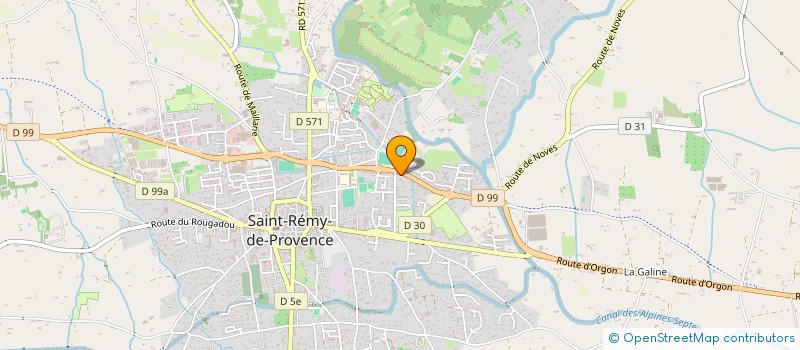 localisation de l'entreprise SOCIETE CIVILE IMMOBILIERE NEOPOLE  SAINT-REMY-DE-PROVENCE