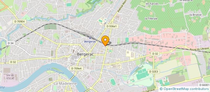 localisation de l'entreprise SOCIETE CIVILE IMMOBILIERE NEXT STEP à BERGERAC