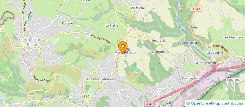 localisation de l'entreprise SOCIETE CIVILE IMMOBILIERE NICANE  SAINT-JOSEPH