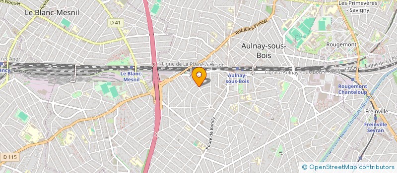 localisation de l'entreprise SOCIETE CIVILE IMMOBILIERE NICHLOLISE à AULNAY-SOUS-BOIS