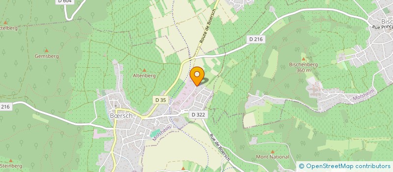 localisation de l'entreprise SOCIETE CIVILE IMMOBILIERE NIKA  BRSCH