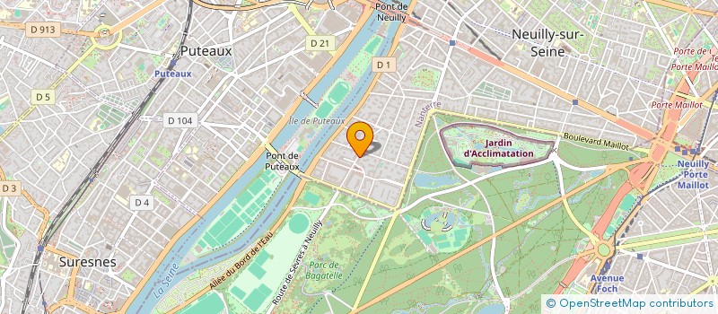 localisation de l'entreprise SOCIETE CIVILE IMMOBILIERE NIKITA à NEUILLY-SUR-SEINE