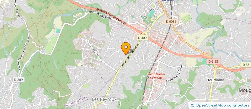 localisation de l'entreprise SOCIETE CIVILE IMMOBILIERE NINO à MOUANS-SARTOUX