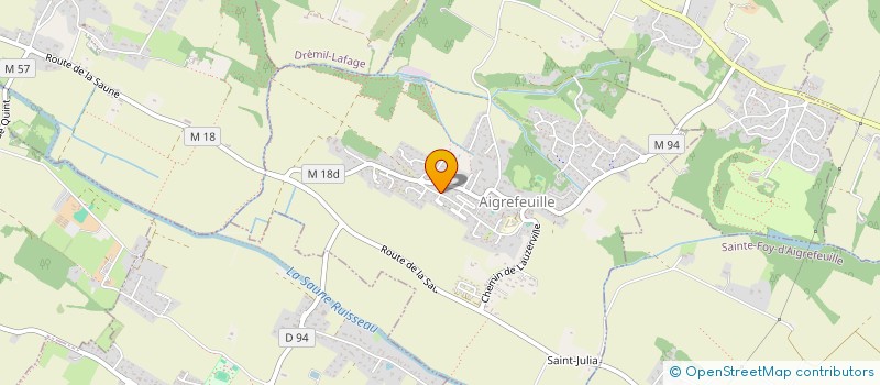 localisation de l'entreprise SOCIETE CIVILE IMMOBILIERE NIVALEM  AIGREFEUILLE