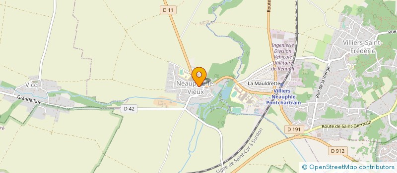 localisation de l'entreprise SOCIETE CIVILE IMMOBILIERE NOAH  NEAUPHLE-LE-VIEUX