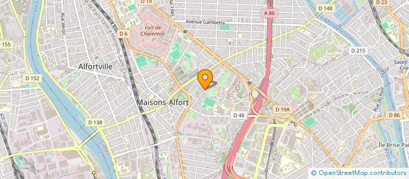 localisation de l'entreprise SOCIETE CIVILE IMMOBILIERE NOGAL à MAISONS-ALFORT