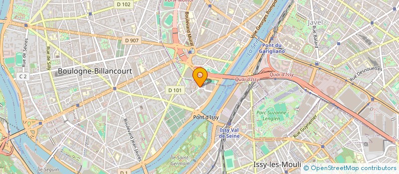 localisation de l'entreprise SOCIETE CIVILE IMMOBILIERE NOISY LE SEC LES LILAS à BOULOGNE-BILLANCOURT