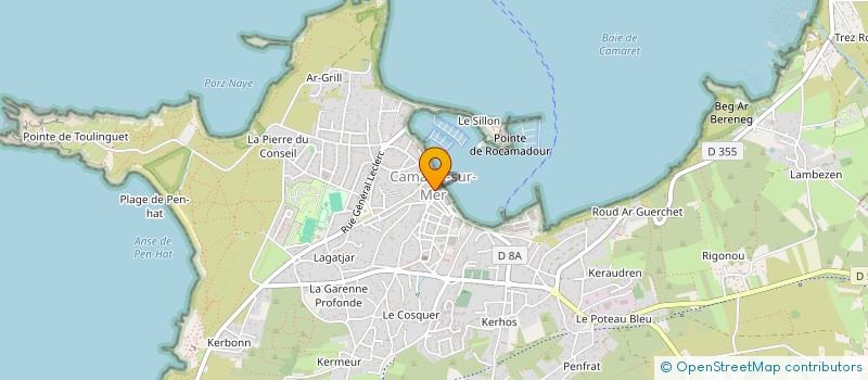 localisation de l'entreprise SOCIETE CIVILE IMMOBILIERE NONAMARIE  CAMARET-SUR-MER