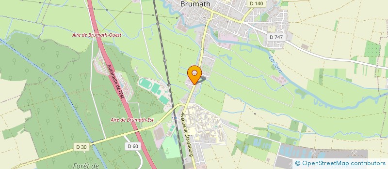 localisation de l'entreprise SOCIETE CIVILE IMMOBILIERE NONO FRERES  BRUMATH