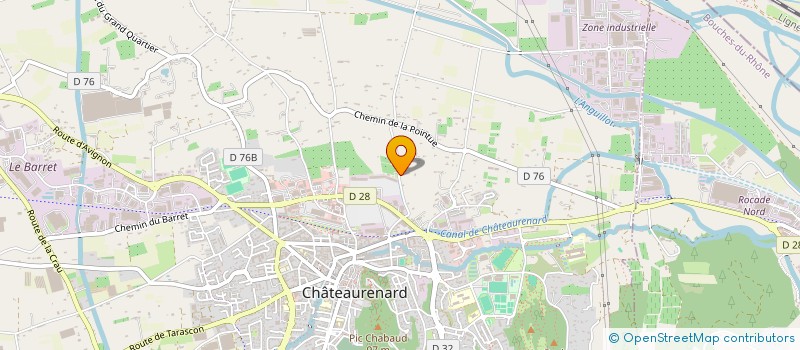 localisation de l'entreprise SOCIETE CIVILE IMMOBILIERE NORD-SUD à CHATEAURENARD