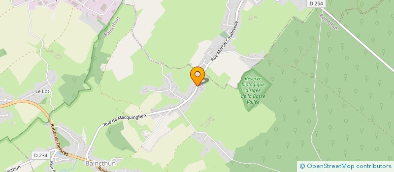 localisation de l'entreprise SOCIETE CIVILE IMMOBILIERE NORKA  BAINCTHUN