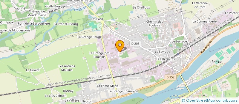 localisation de l'entreprise SOCIETE CIVILE IMMOBILIERE NORMANDIE  NAZELLES-NEGRON