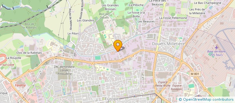 localisation de l'entreprise SOCIETE CIVILE IMMOBILIERE NORMANDY  TOURS