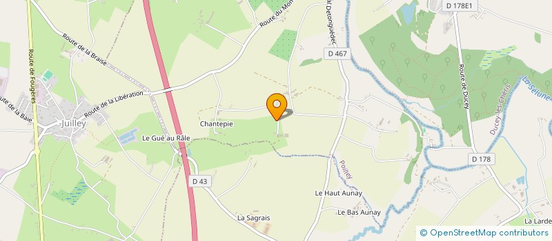 localisation de l'entreprise SOCIETE CIVILE IMMOBILIERE NOT' P'TIT T'CHEU NOU  POILLEY