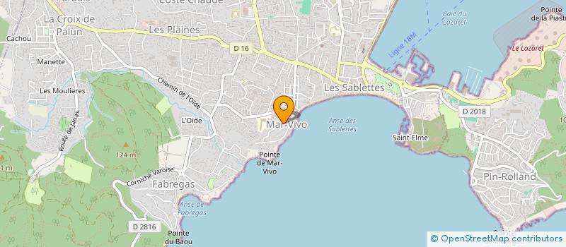 localisation de l'entreprise SOCIETE CIVILE IMMOBILIERE NOTRE DAME DES 4 VENTS à LA SEYNE-SUR-MER