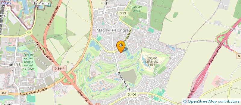 localisation de l'entreprise SOCIETE CIVILE IMMOBILIERE NOVALYS INVESTISSEMENT  MAGNY-LE-HONGRE