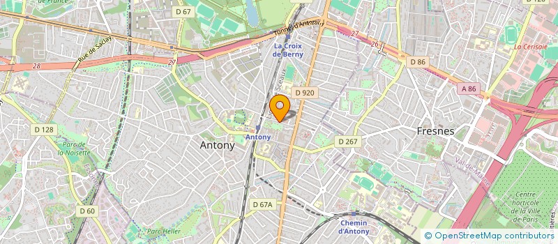 localisation de l'entreprise SOCIETE CIVILE IMMOBILIERE NST1 à ANTONY