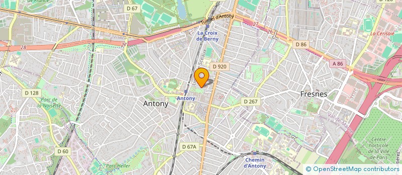 localisation de l'entreprise SOCIETE CIVILE IMMOBILIERE NST2 à ANTONY