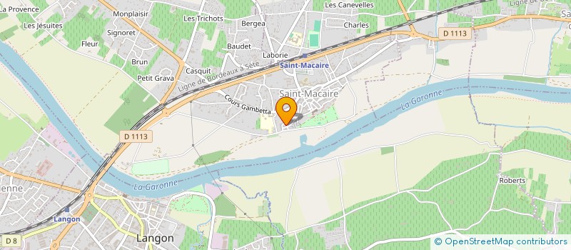 localisation de l'entreprise SOCIETE CIVILE IMMOBILIERE NY TRANOKO EN ABREGE SCI NY TRANOKO  SAINT-MACAIRE