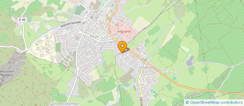 localisation de l'entreprise SOCIETE CIVILE IMMOBILIERE OAXACA RECH  LLUPIA