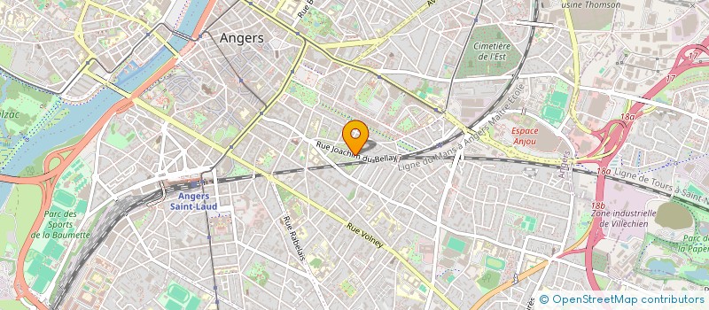 localisation de l'entreprise SOCIETE CIVILE IMMOBILIERE OCEANE à ANGERS
