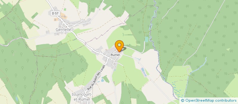 localisation de l'entreprise SOCIETE CIVILE IMMOBILIERE OIRY 1  ISSANCOURT-ET-RUMEL