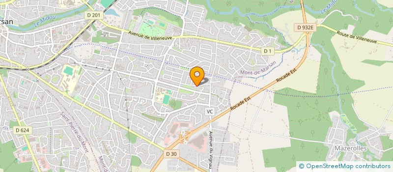 localisation de l'entreprise SOCIETE CIVILE IMMOBILIERE OLIDINE à MONT-DE-MARSAN