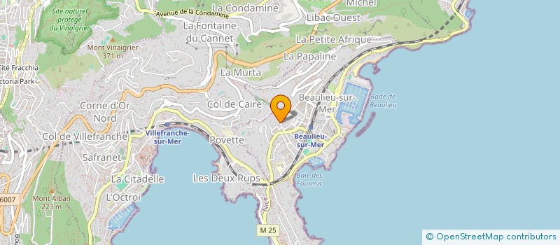 localisation de l'entreprise SOCIETE CIVILE IMMOBILIERE OLMIRS à BEAULIEU-SUR-MER