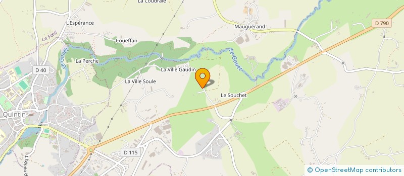 localisation de l'entreprise SOCIETE CIVILE IMMOBILIERE OLPILIERE  SAINT-BRANDAN