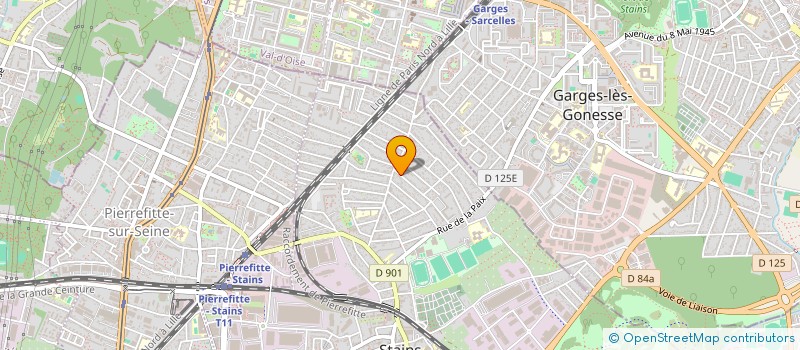 localisation de l'entreprise SOCIETE CIVILE IMMOBILIERE OLYMPIADES à STAINS