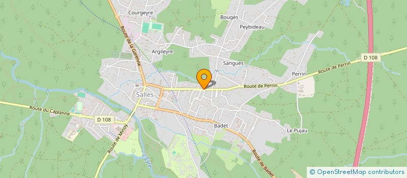 localisation de l'entreprise SOCIETE CIVILE IMMOBILIERE OORED  SALLES