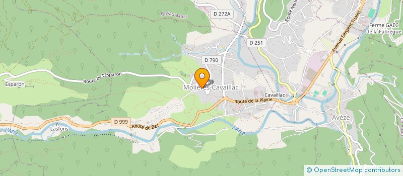 localisation de l'entreprise SOCIETE CIVILE IMMOBILIERE OPA  BREAU-MARS