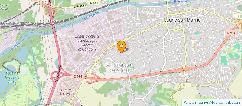 localisation de l'entreprise SOCIETE CIVILE IMMOBILIERE OPTIMUS à SAINT-THIBAULT-DES-VIGNES