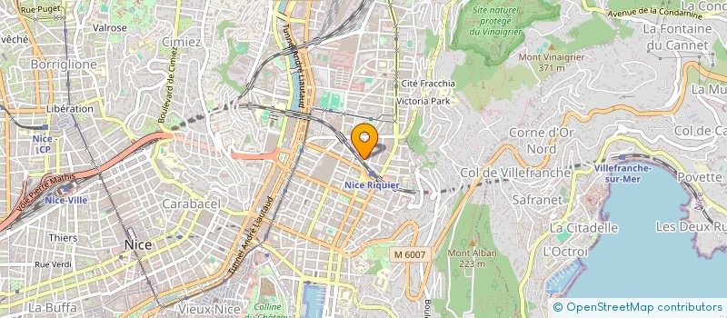 localisation de l'entreprise SOCIETE CIVILE IMMOBILIERE ORALES PAR ABREVIATION S.C.I ORALES à NICE